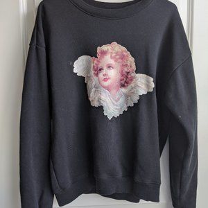 Forever 21 Angel Sweatshirt - Size M